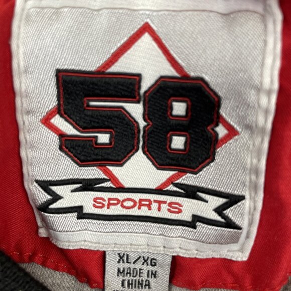 Louisville Cardinals Pullover Windbreaker Jacket Men’s XL Lined By 58 Sports - Picture 6 of 13